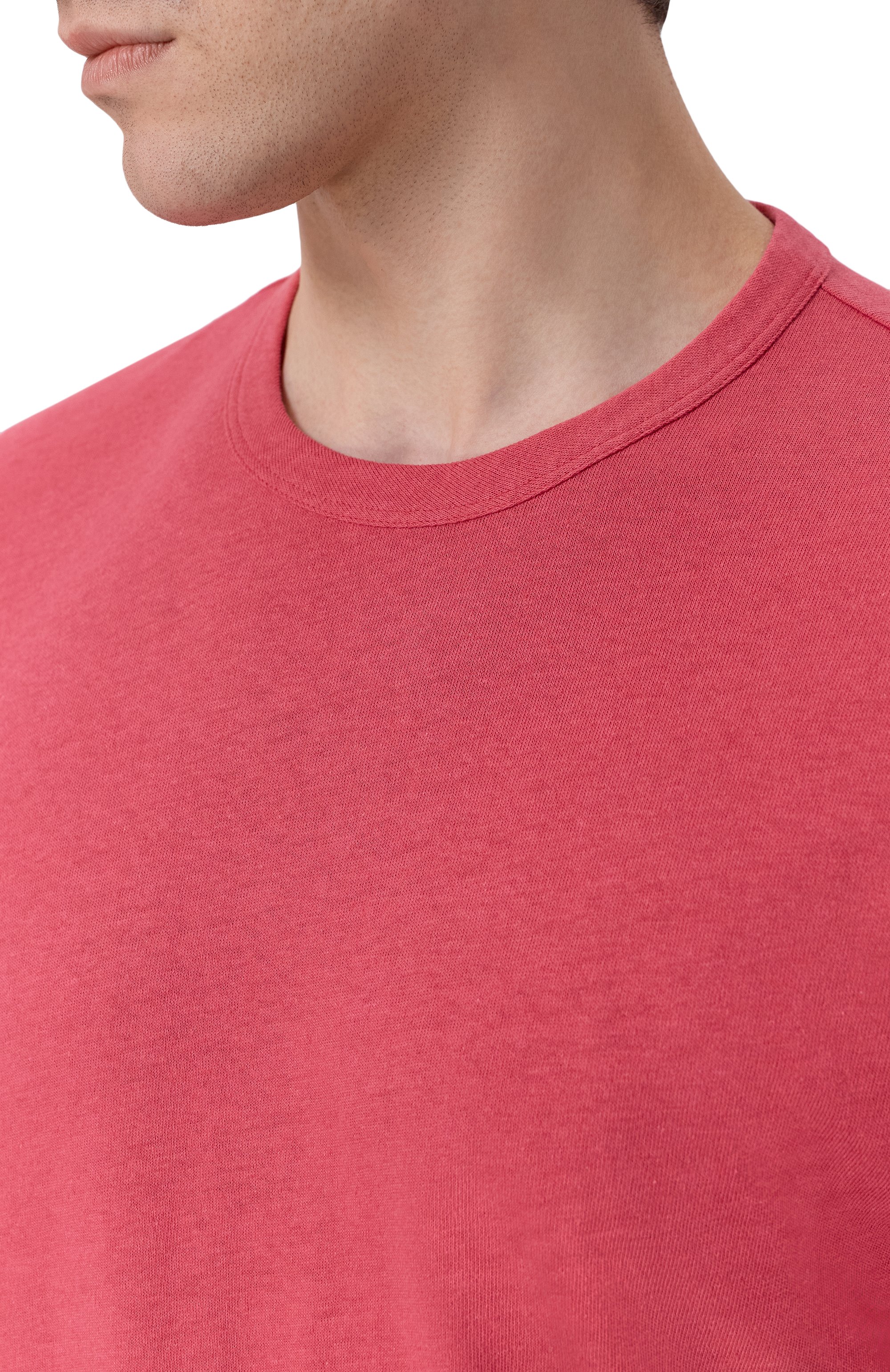 Футболка из хлопка и льна BOSS, арт. 50559166, фото 5