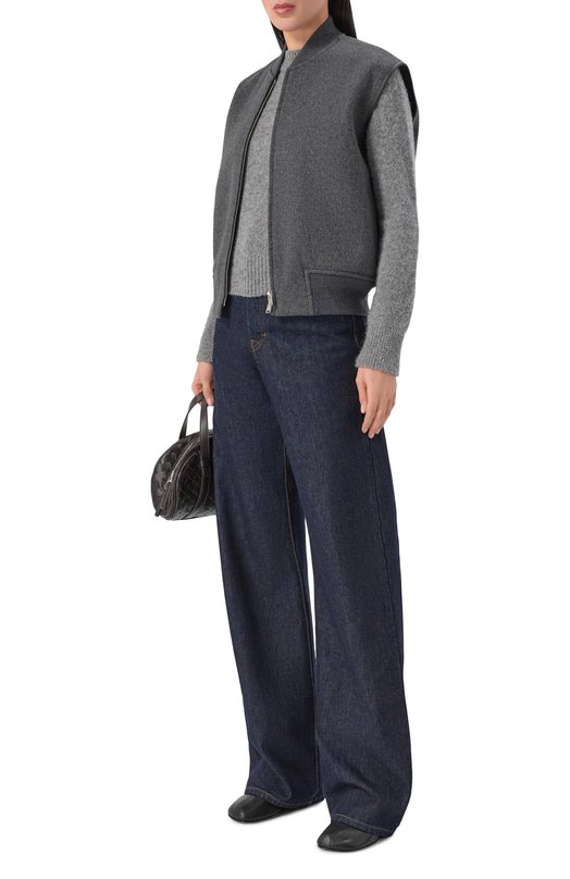 Шерстяной жилет Bottega Veneta 834990/V4CB0 Серый  834990/V4CB0 Фото 2