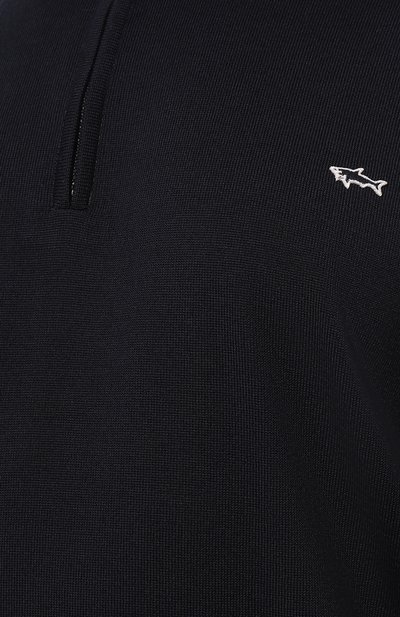 Шерстяной джемпер PAUL&SHARK темно-синего цвета по цене 52600 руб., арт. 12311111/3XL-6XL, фото 5 Шерстяной джемпер PAUL&SHARK, арт. 12311111/3XL-6XL, фото 5
