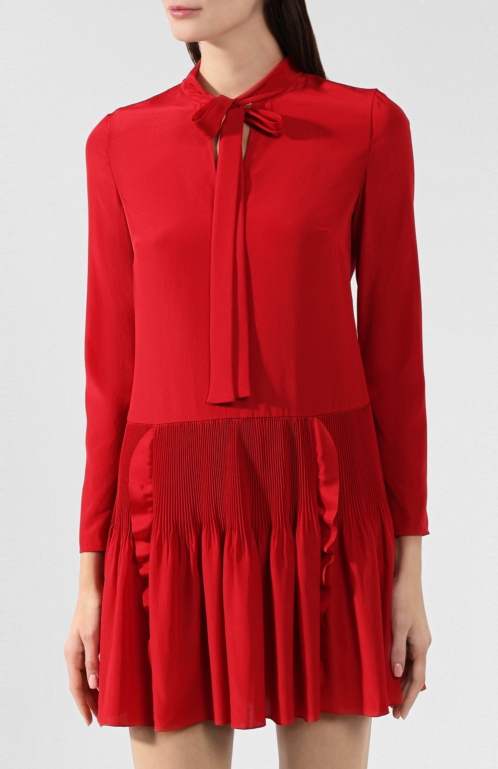 Платье REDVALENTINO красного цвета по цене 46000 руб., арт. SR3VAF85/15S, фото 3 Платье REDVALENTINO, арт. SR3VAF85/15S, фото 3