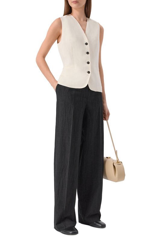 Брюки Officine Generale S26WTLG458 Чёрный  S26WTLG458 Фото 2