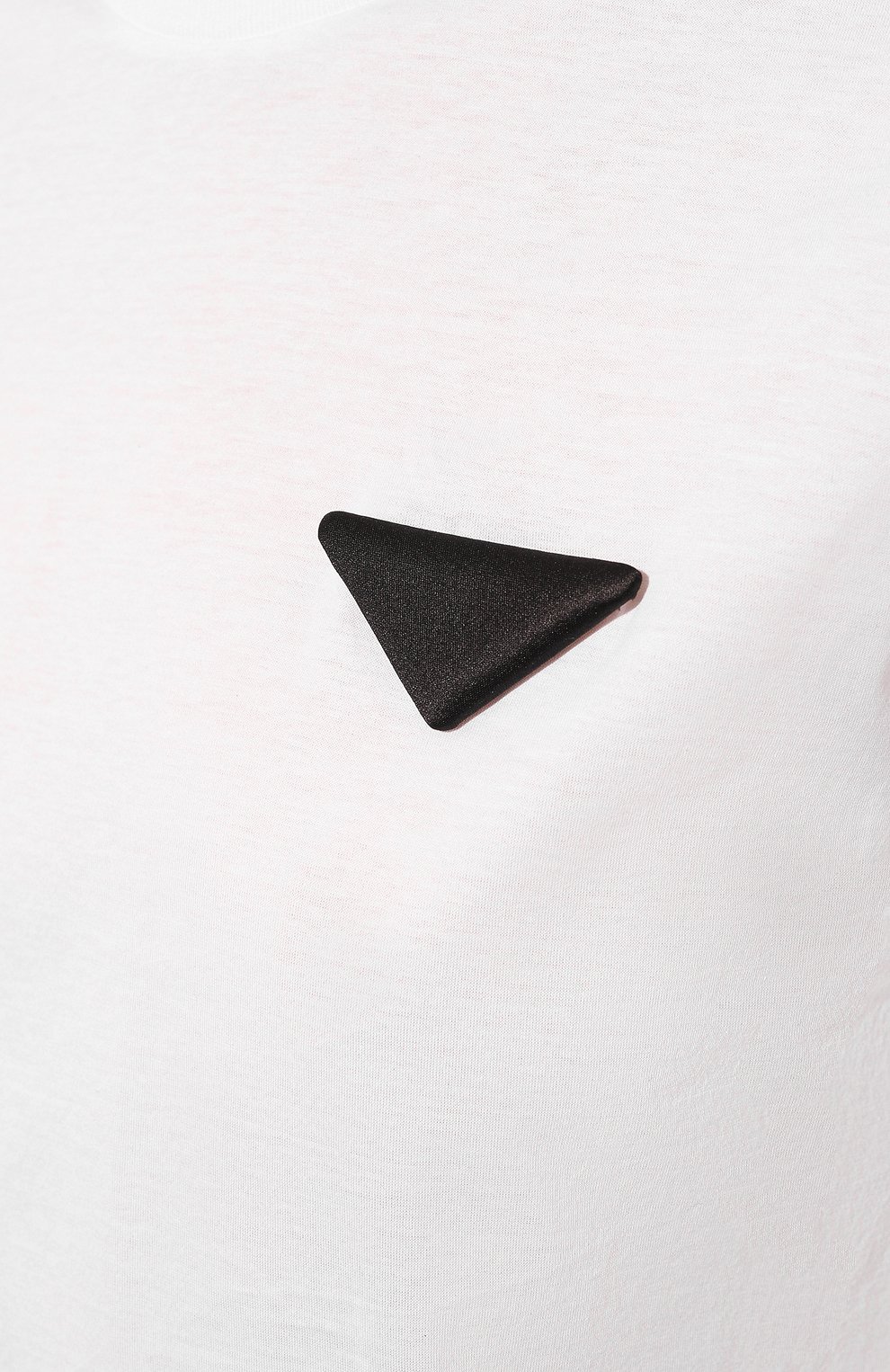 Хлопковая футболка PRADA, арт. 35838-ILK-F0009-221, фото 5