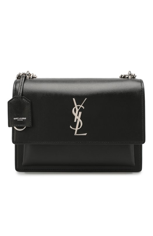 Сумка Sunset Monogram medium Saint Laurent 442906/D420N Чёрный  442906/D420N Фото 7