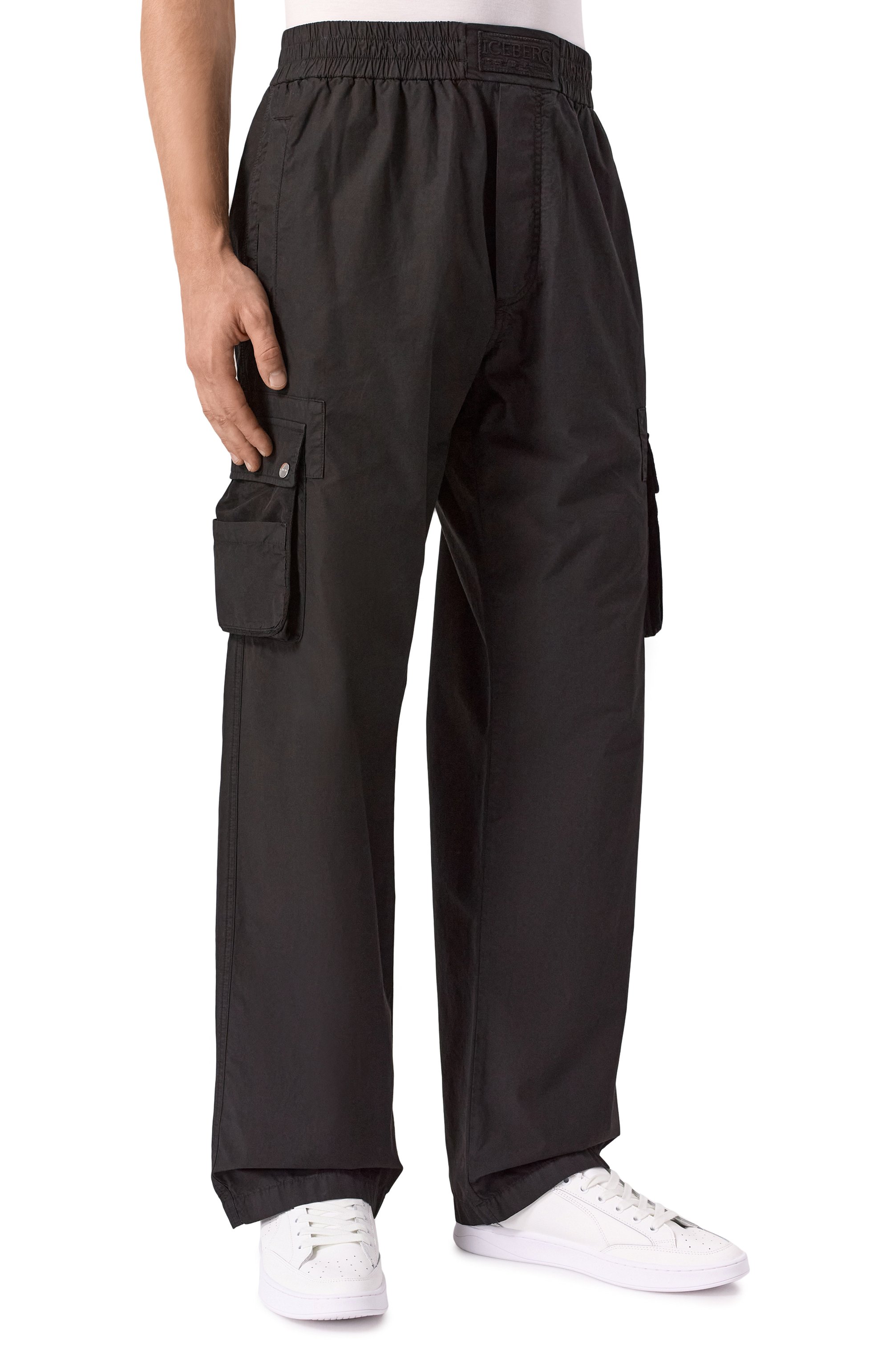 Хлопковые брюки-карго ICEBERG, арт. B050/0032, фото 3