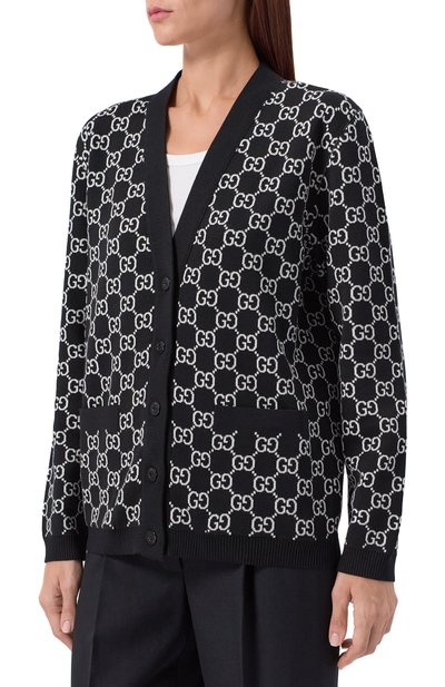 Двусторонний шерстяной кардиган GUCCI, арт. 798157/XKEJP, фото 3