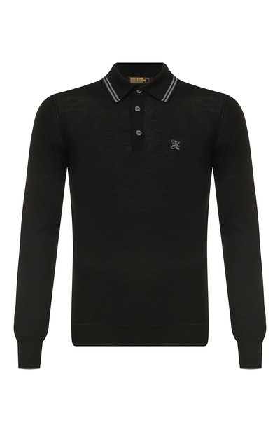 Мужская поло из шерсти и шелка ZILLI, арт. MBY-PB008-FLASH/ML01