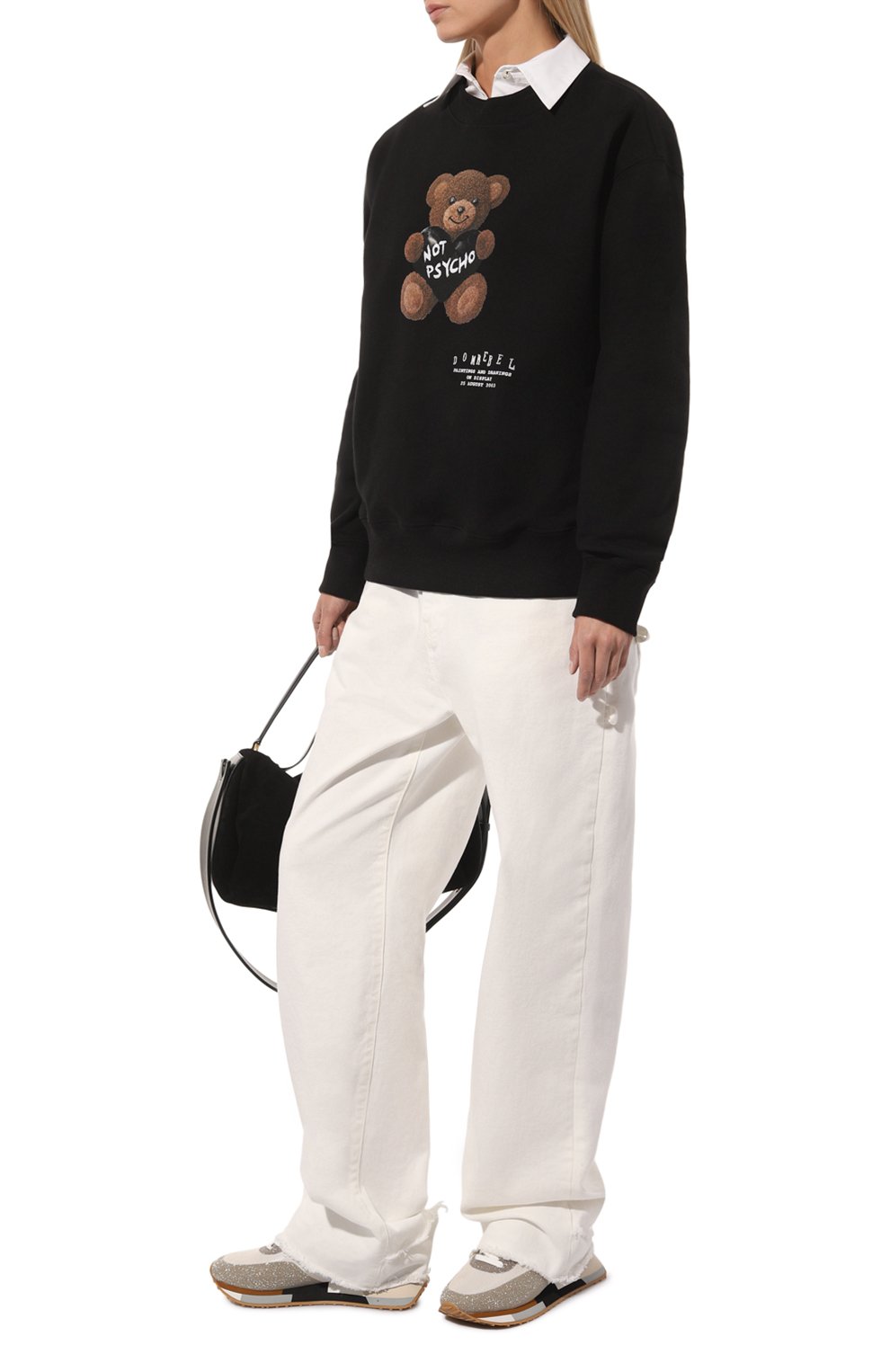 Хлопковый свитшот DOMREBEL, арт. CRAZY/SWEATSHIRT, фото 2