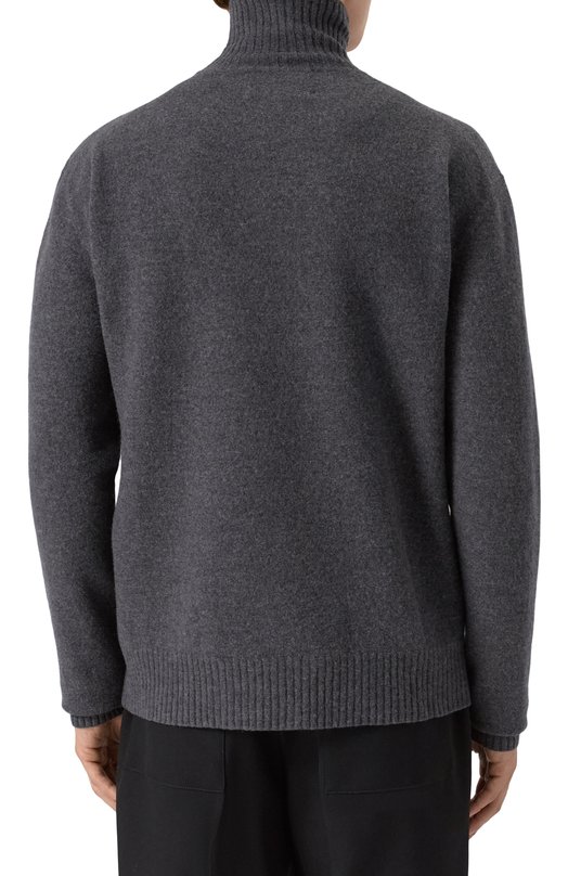 Шерстяной свитер Jil Sander J22GP0224/J14603 Серый  J22GP0224/J14603 Фото 4