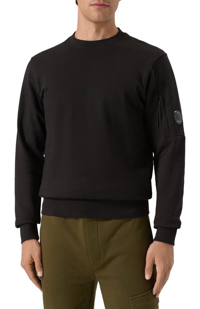 Хлопковый свитшот C.P. COMPANY, арт. RCCMSS713A005086W, фото 3