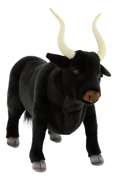 Мягкая игрушка черный бык HANSA, арт. 4628