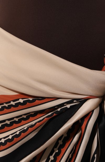 Атласное парео MAX MARA, арт. SCOGLIO 241654101, фото 5