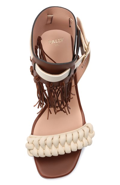 Кожаные босоножки suzy 85 BALLY,  арт. SUZY 85/08, фото 5