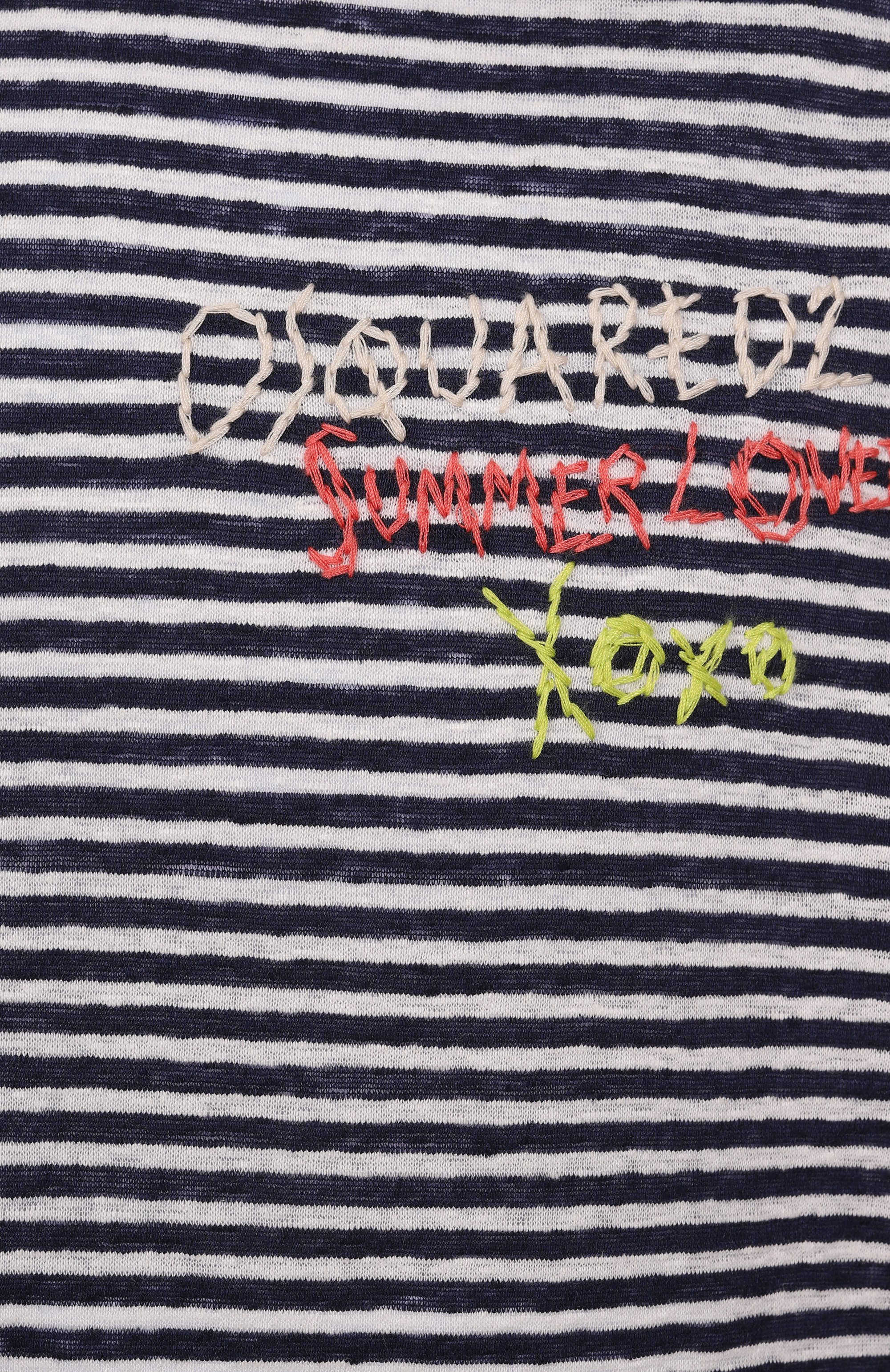 Льняная футболка DSQUARED2, арт. S78GD0104/S23601, фото 6