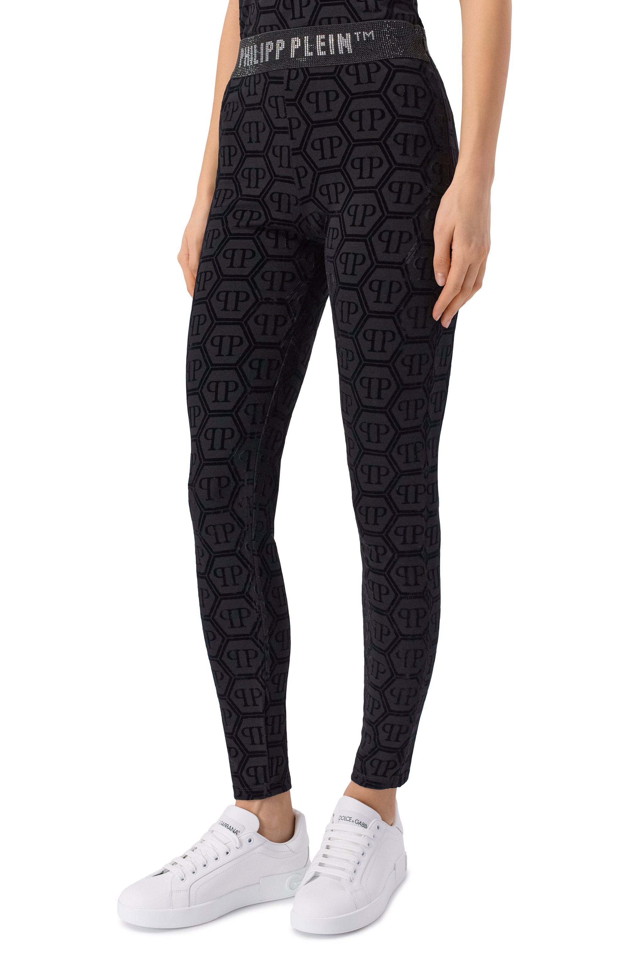 Легинсы из вискозы PHILIPP PLEIN, арт. SAFC WJT2182 PTE003N, фото 3