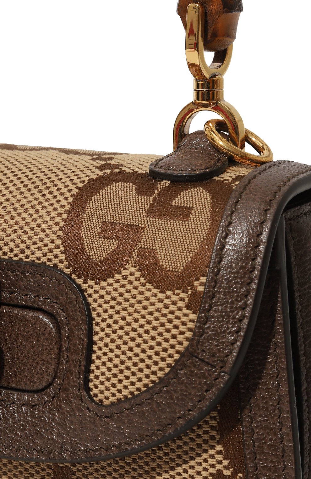 Сумка gucci bamboo 1947 mini GUCCI, арт. 686864 UQLBT, фото 3
