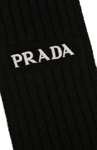 Шарф из шерсти и кашемира PRADA, арт. UMS402-1B1A-F0002-212, фото 3