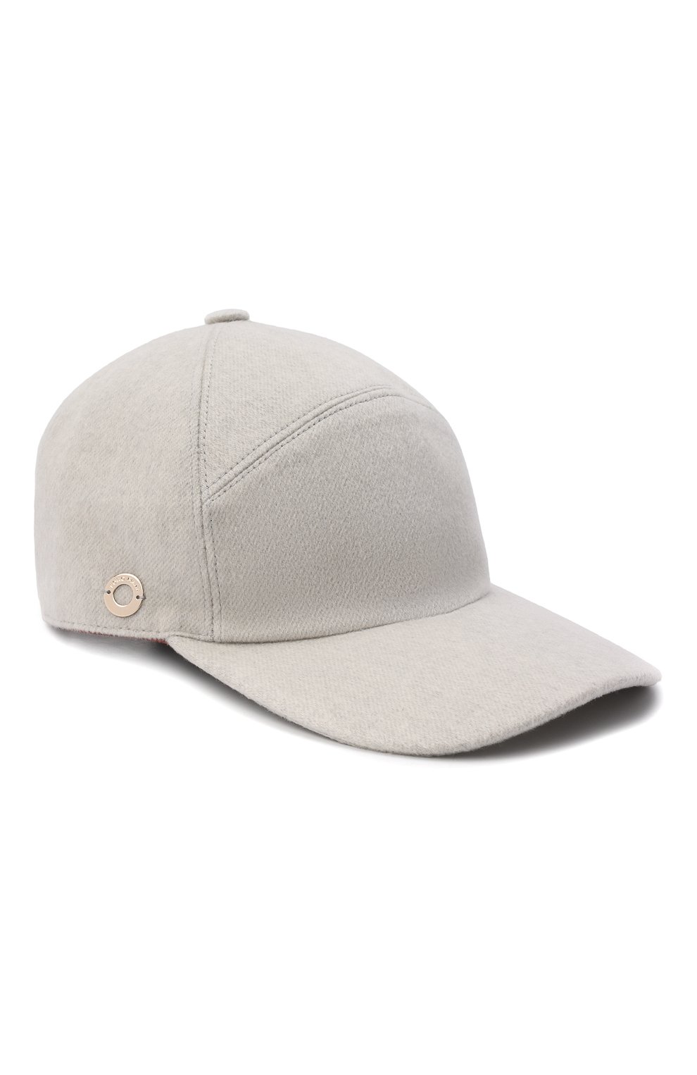 Кашемировая бейсболка LORO PIANA светло-серого цвета по цене 38300 руб., арт. FAF4494, фото 1 Кашемировая бейсболка LORO PIANA, арт. FAF4494, фото 1