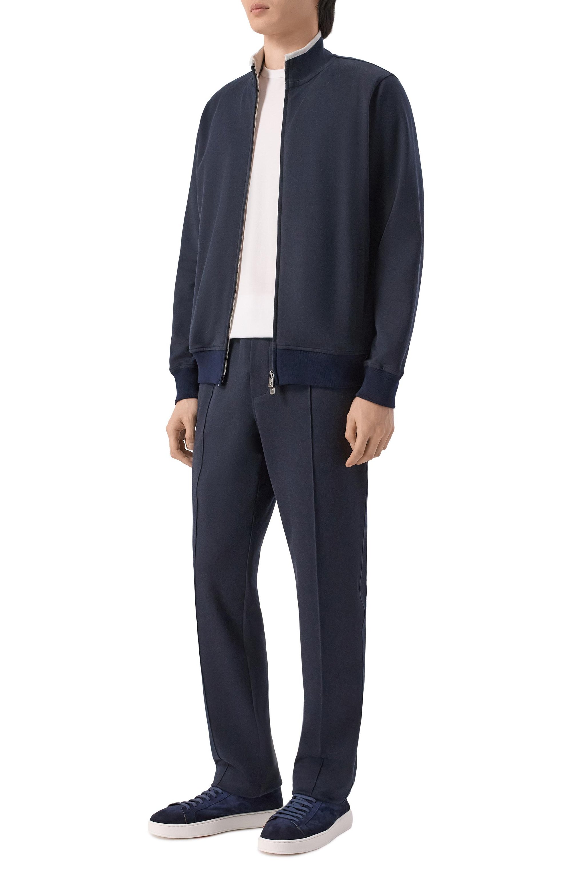 Брюки из хлопка и шелка CAPOBIANCO, арт. 20M708.DS00._002, фото 2