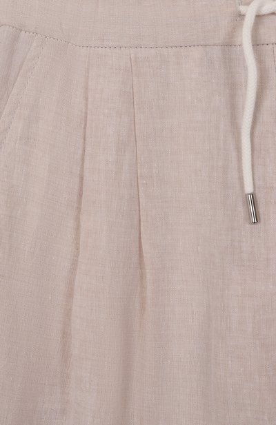 Льняные брюки BRUNELLO CUCINELLI, арт. BH249P113B, фото 3