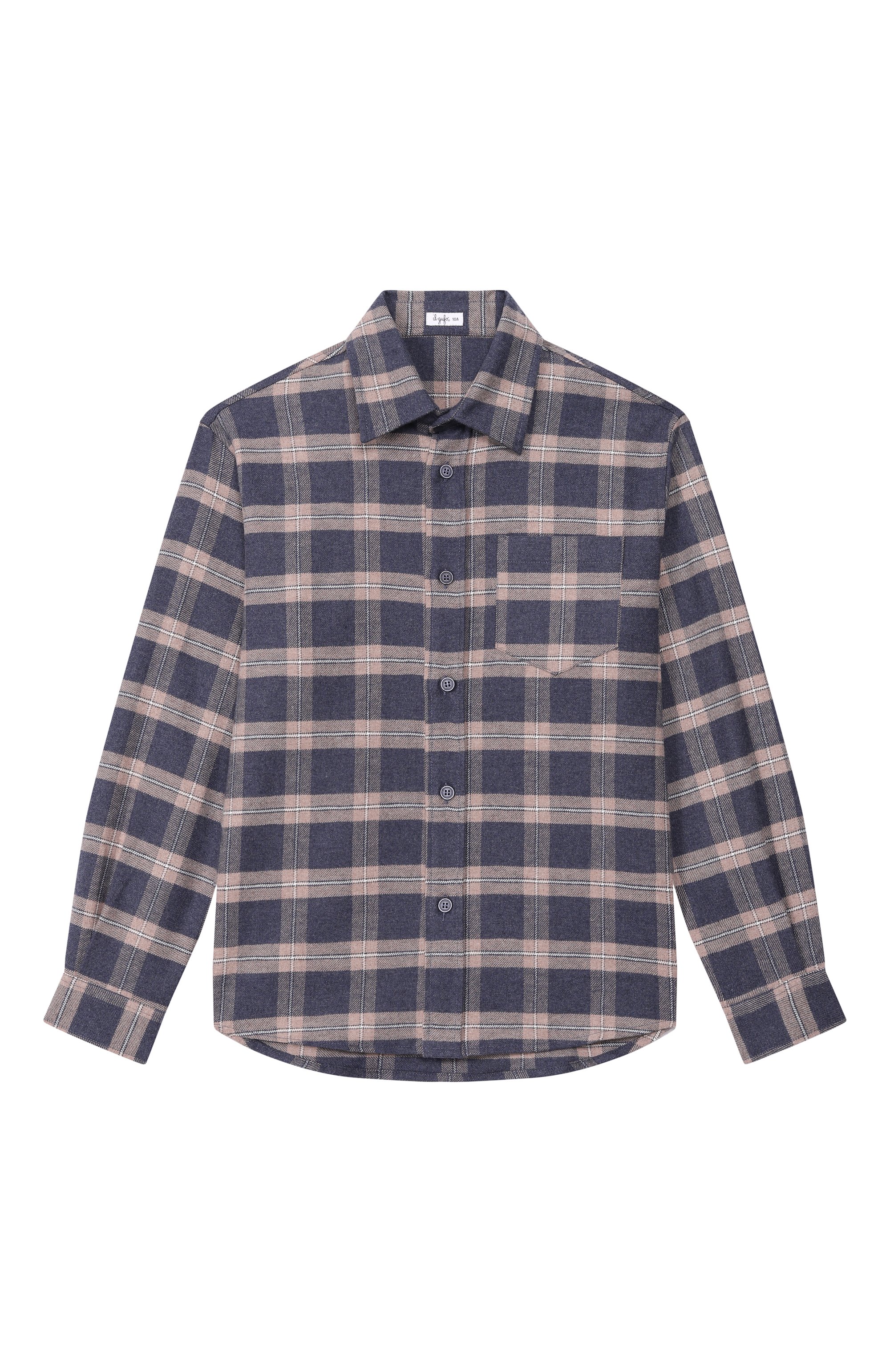 Хлопковая рубашка IL GUFO, арт. A25GCL0010C3165/10-14, фото 1