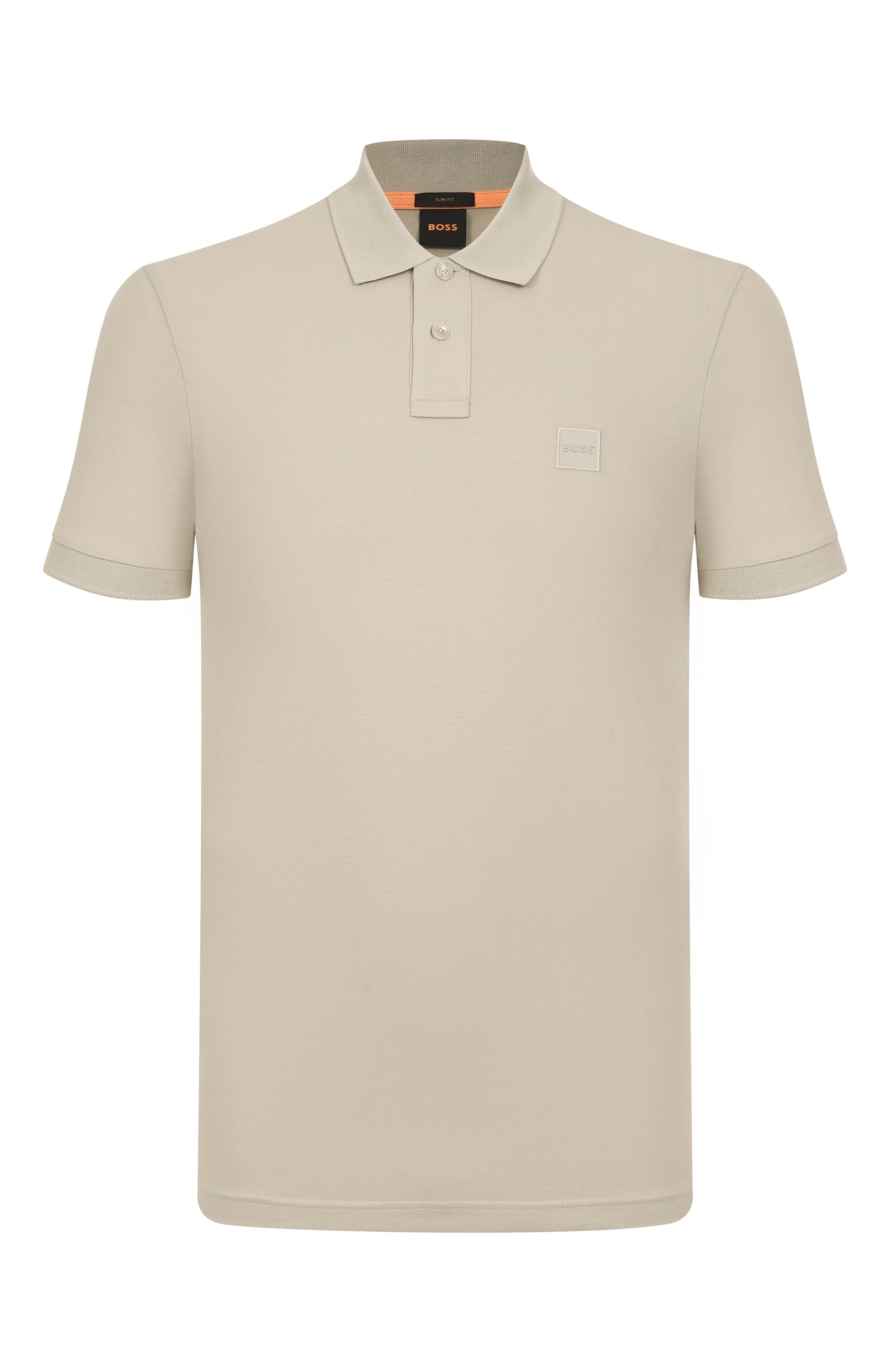 Хлопковое поло BOSS ORANGE, арт. 50507803, фото 1