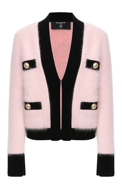 Женский жакет из шерсти и вискозы BALMAIN, арт. UF17568/K141