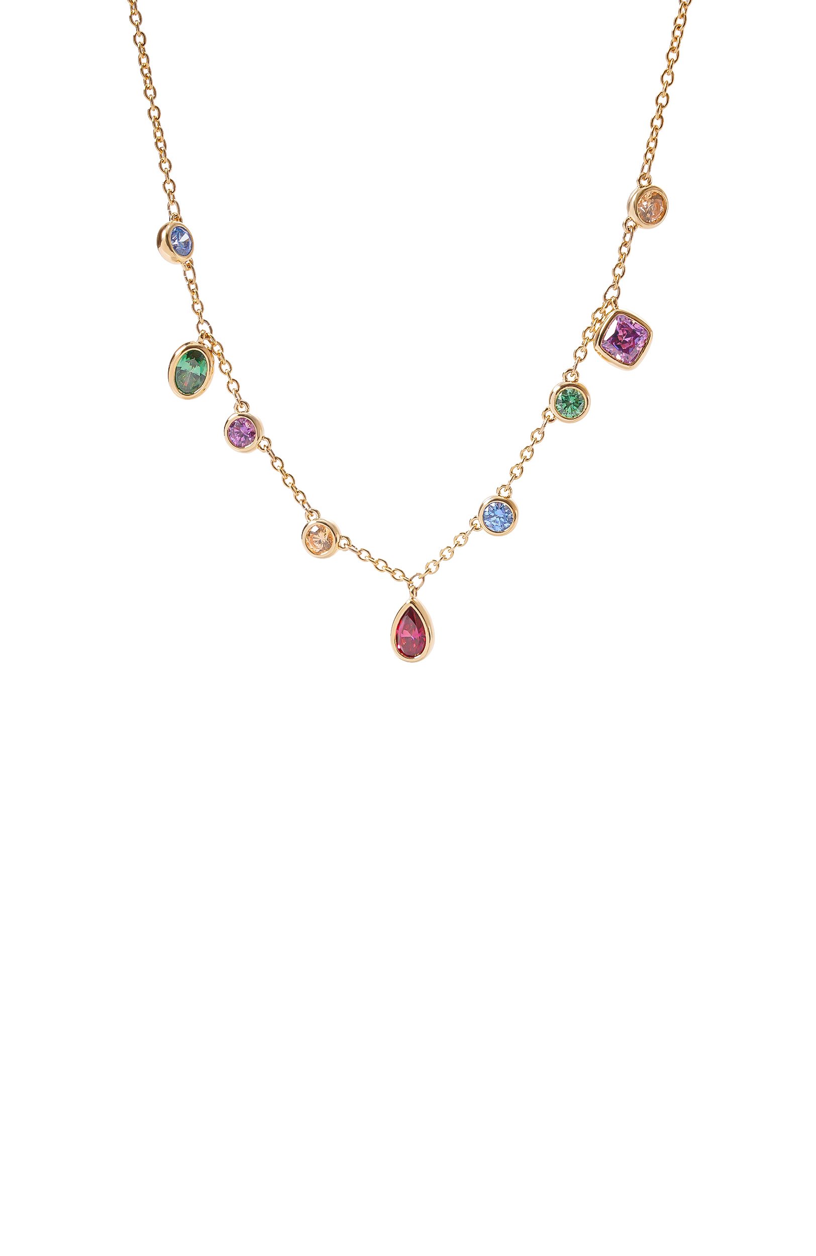 Колье SWAROVSKI разноцветного цвета по цене 29950 руб., арт. 5753274, фото 3 Колье SWAROVSKI, арт. 5753274, фото 3