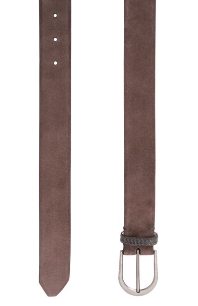 Замшевый ремень BRUNELLO CUCINELLI, арт. M0DELC31G, фото 3