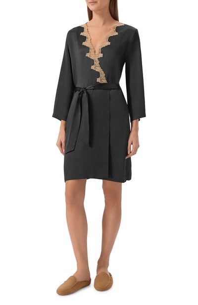 Шелковый халат EVA B.BITZER, арт. 29314463, фото 2