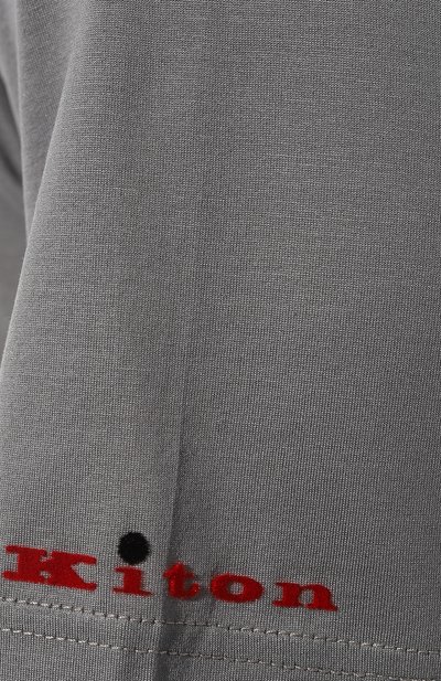 Хлопковая футболка KITON, арт. UK1165W23, фото 5