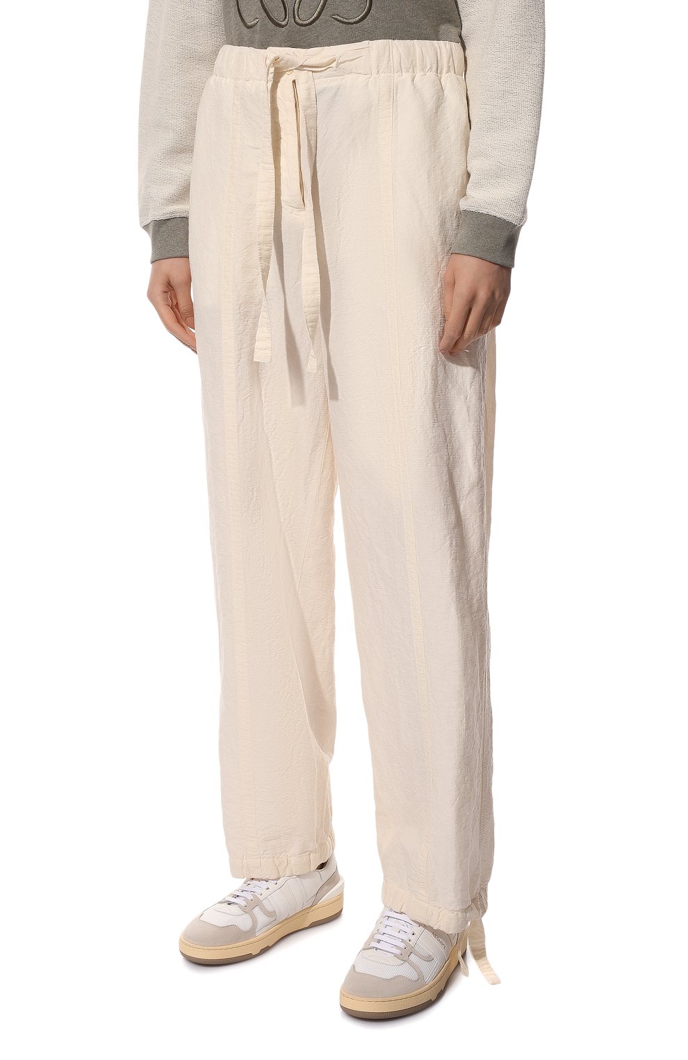 Брюки изо льна и хлопка JIL SANDER, арт. JSPU313205-WU330800, фото 3
