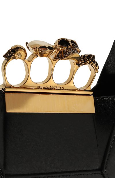 Сумка jewelled ALEXANDER MCQUEEN черного цвета по цене 257000 руб., арт. 731136/DYTAA, фото 3 Сумка jewelled ALEXANDER MCQUEEN, арт. 731136/DYTAA, фото 3