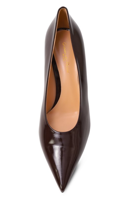Лакированные туфли Robbie 55 Gianvito Rossi G22273.55RIC.NUIB0UR Бордовый  G22273.55RIC.NUIB0UR Фото 6