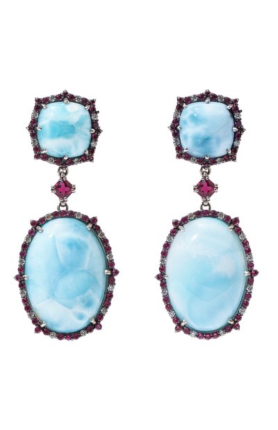 Серьги blue laguna QUEENSBEE, арт. 201366, фото 1