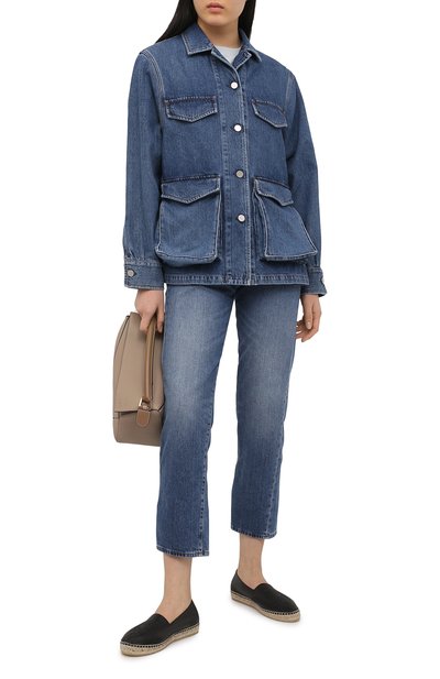 Кожаные эспадрильи KENZO, арт. FA62ES180L73, фото 2