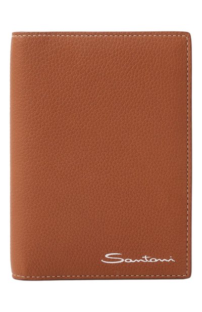 Мужской кожаная обложка для паспорта SANTONI, арт. UFPGA2379F0-ASIW