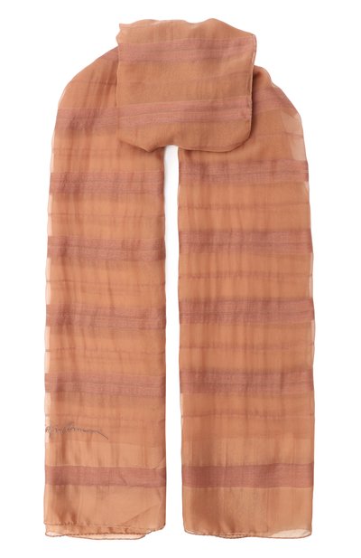 Женский шарф из шелка и шерсти GIORGIO ARMANI, арт. GW001013/AF15272