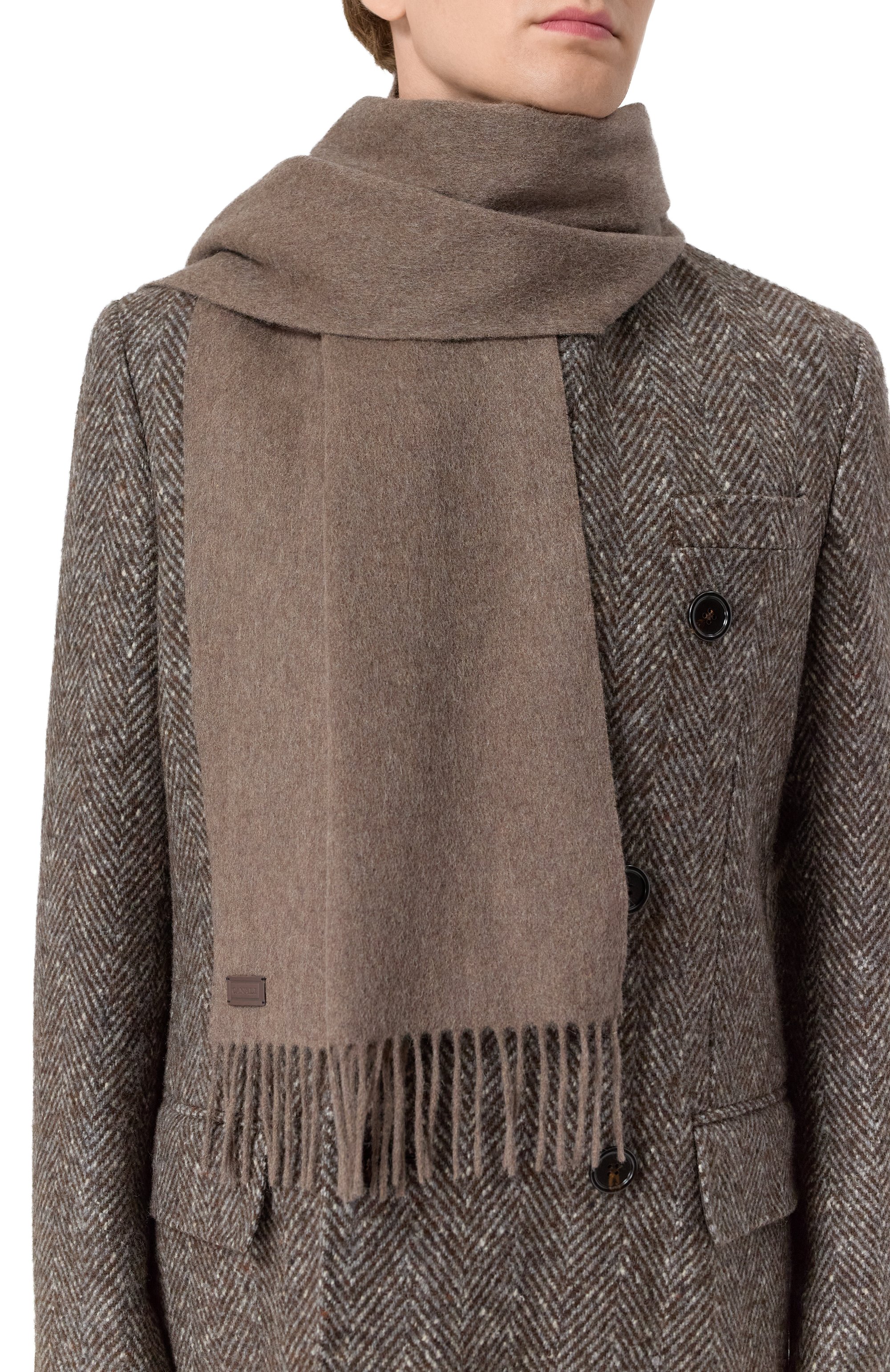 Кашемировый шарф CANALI, арт. 06/TF00313, фото 2