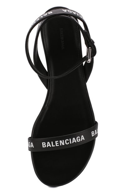 Кожаные сандалии round BALENCIAGA, арт. 551154/WBAE1, фото 5