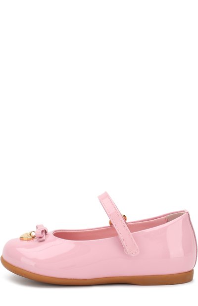 Кожаные балетки DOLCE & GABBANA, арт. D20057/A1328/19-28, фото 2