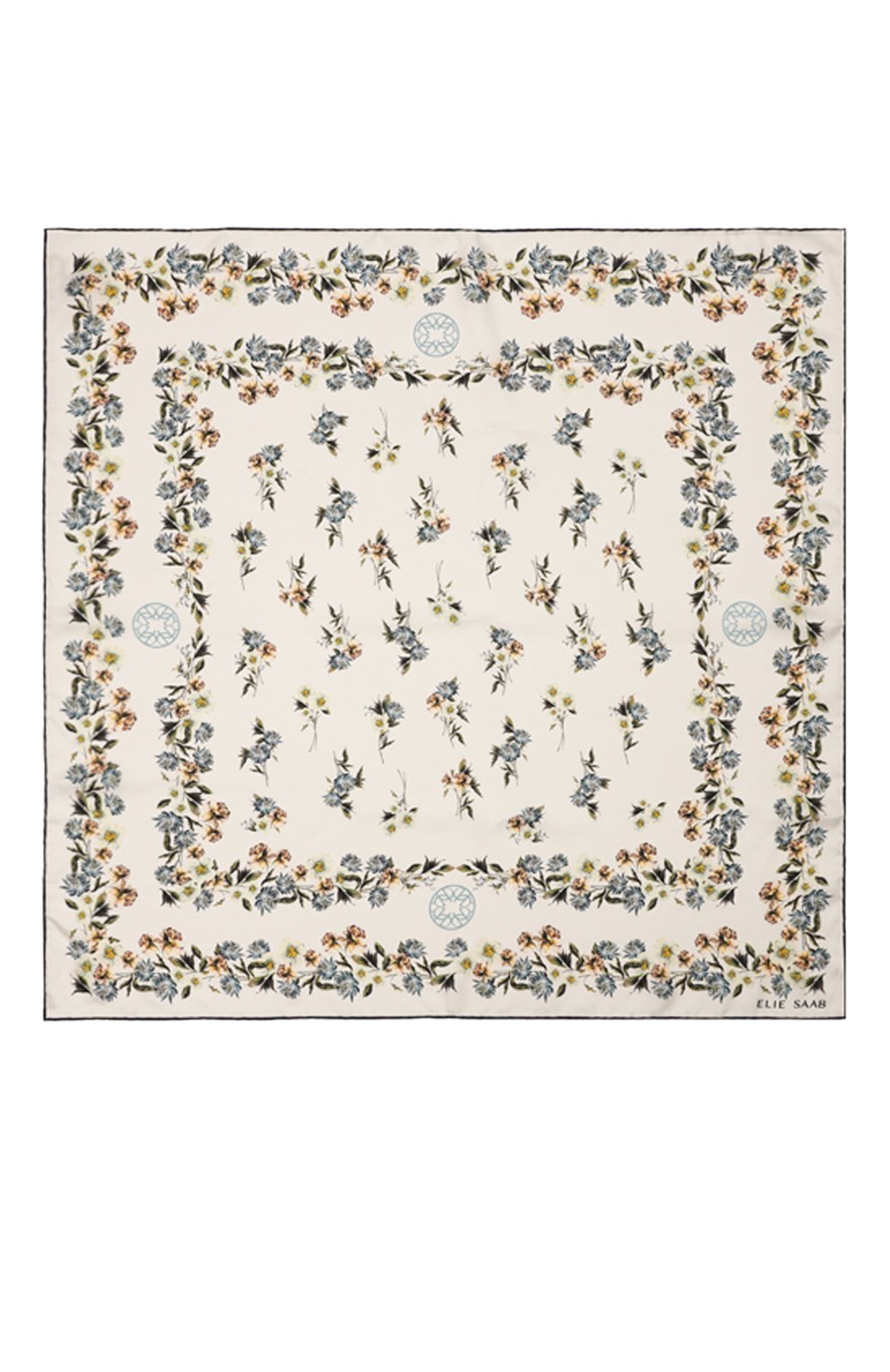 Шелковый платок ELIE SAAB, арт. SE9090SR687, фото 3