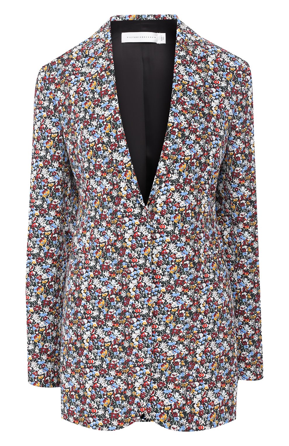 Жакет с принтом VICTORIA BECKHAM, арт. JK STR 5812F MSS19 MINI FL0RAL FAILLE, фото 1
