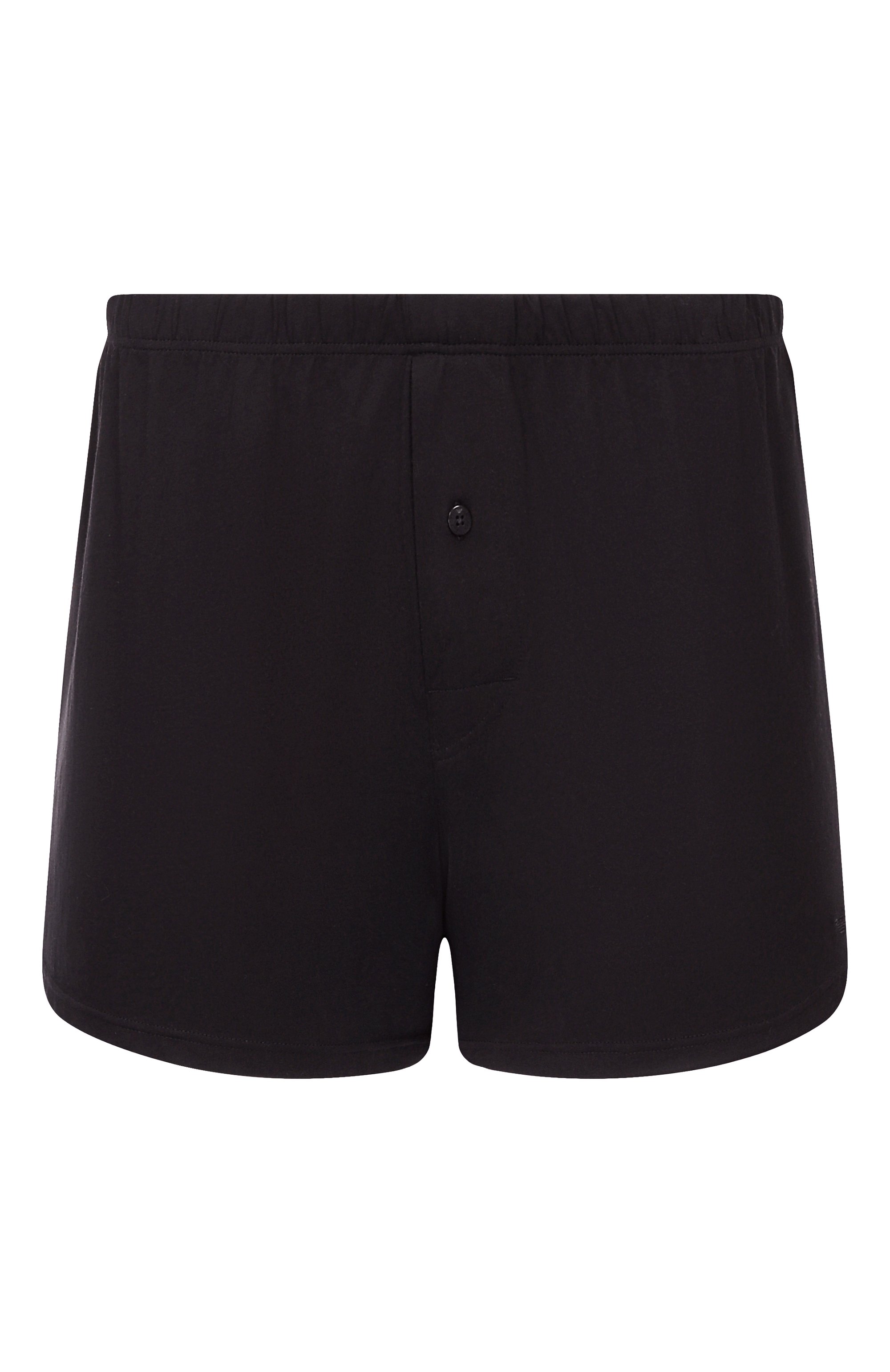 Хлопковые боксеры EMPORIO ARMANI черного цвета по цене 5530 руб., арт. EM001443/AF14210, фото 1 Хлопковые боксеры EMPORIO ARMANI, арт. EM001443/AF14210, фото 1