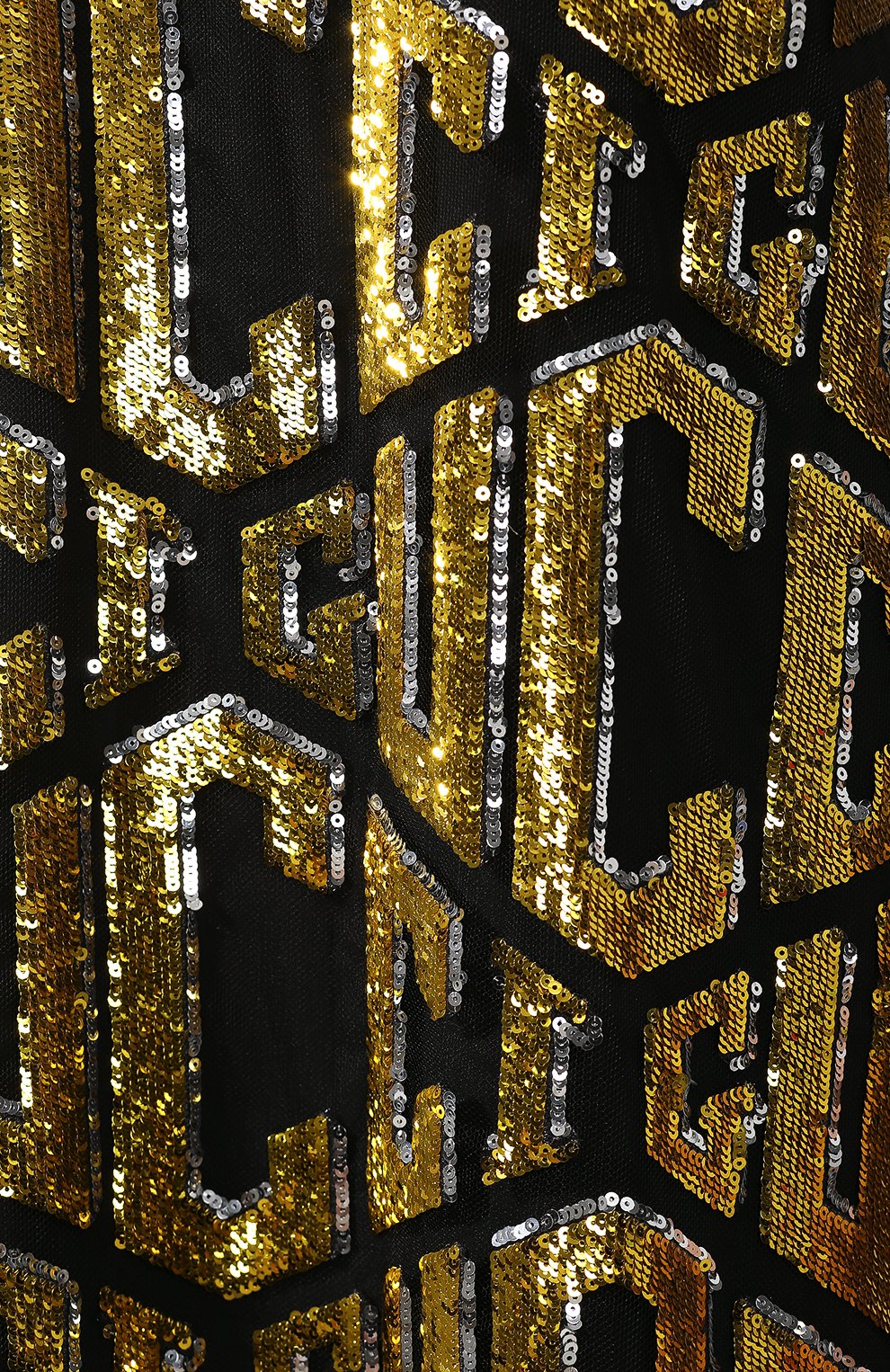 Платье-миди с пайетками на бретельках GUCCI, арт. 523643/ZLZ32, фото 5