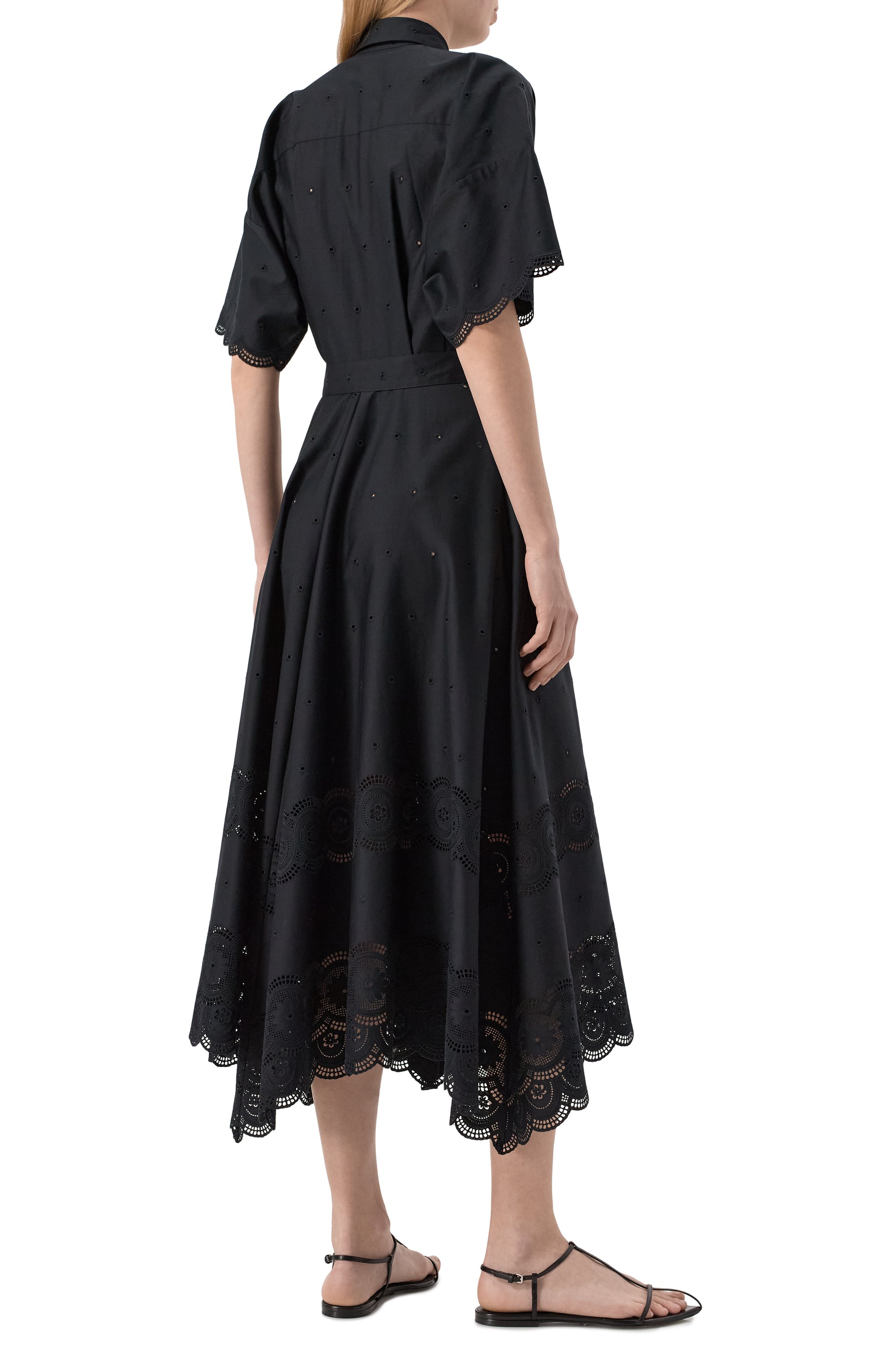 Хлопковое платье VIKA GAZINSKAYA, арт. SS25-13234, фото 4