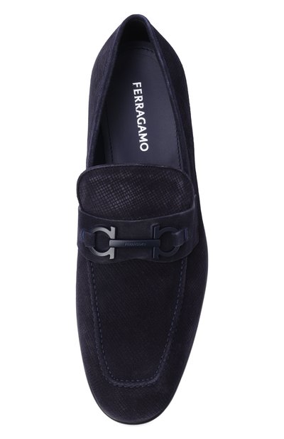 Замшевые лоферы FERRAGAMO, арт. 021669/789, фото 5
