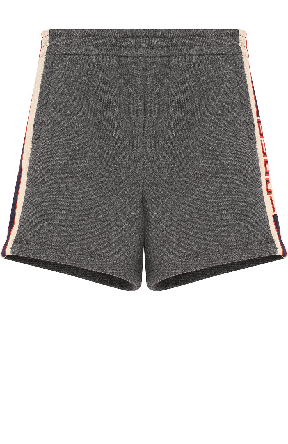 Хлопковые шорты с лампасами GUCCI, арт. 497951/X9L54, фото 1