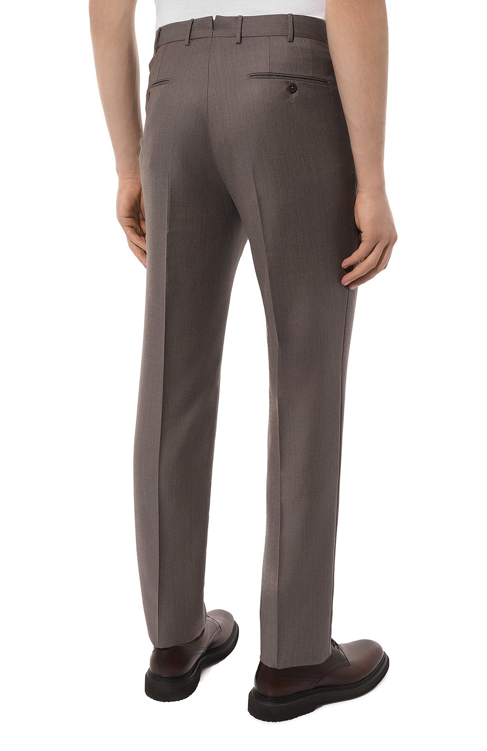 Шерстяные брюки ZEGNA, арт. 611F27A6/75TB12, фото 4