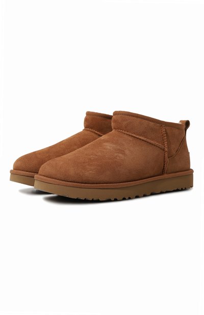 Женские замшевые полусапоги classic ultra mini UGG, арт. 1116109