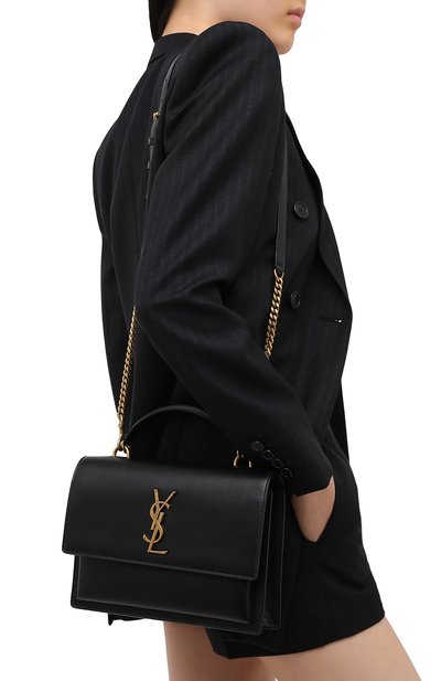 Сумка sunset medium SAINT LAURENT, арт. 634723/D420W, фото 5